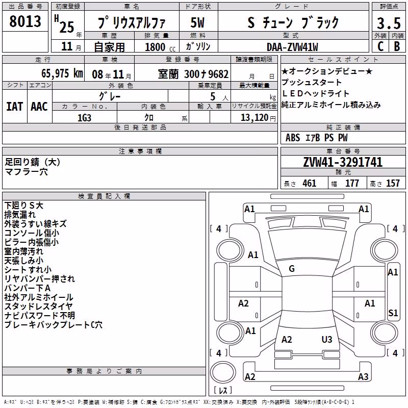TOYOTA PRIUS ALPHA
