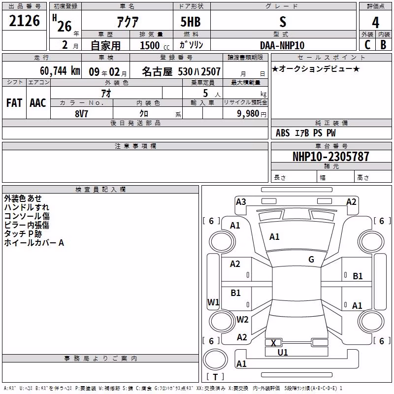 TOYOTA AQUA