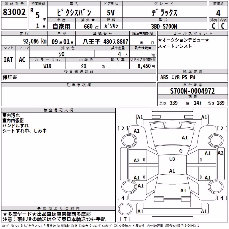 TOYOTA PIXIS VAN