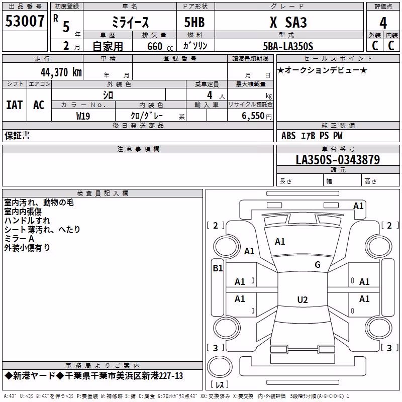 DAIHATSU MIRA E:S