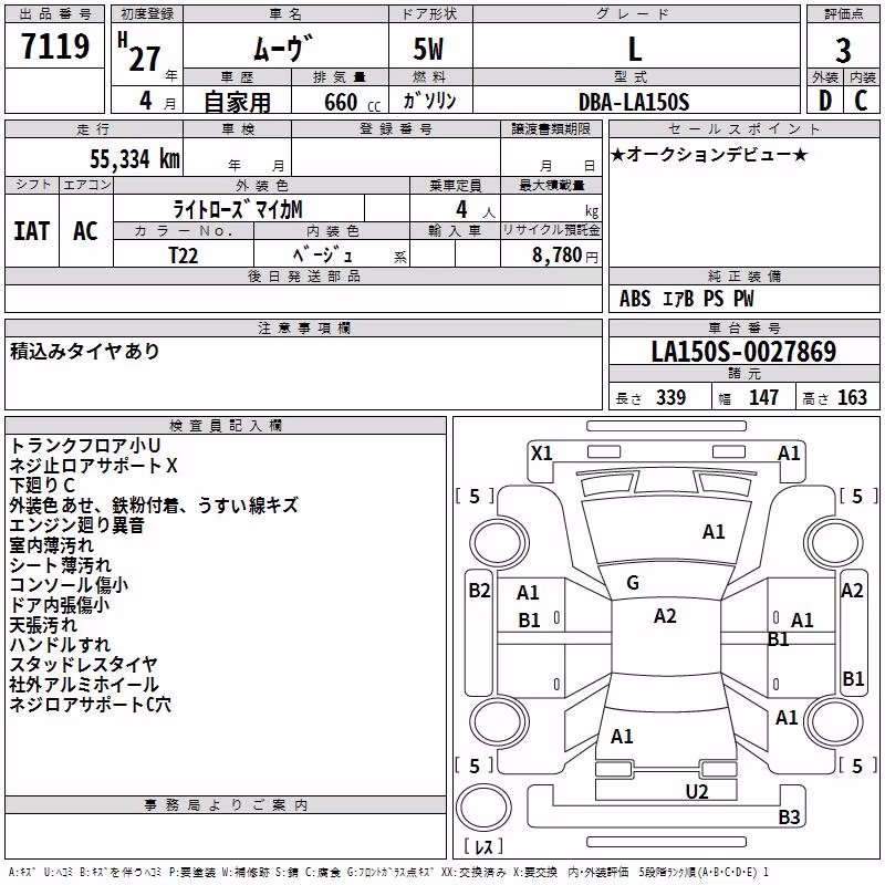 DAIHATSU MOVE