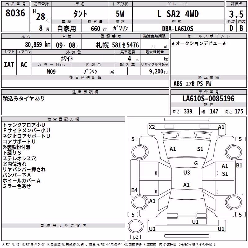 DAIHATSU TANTO
