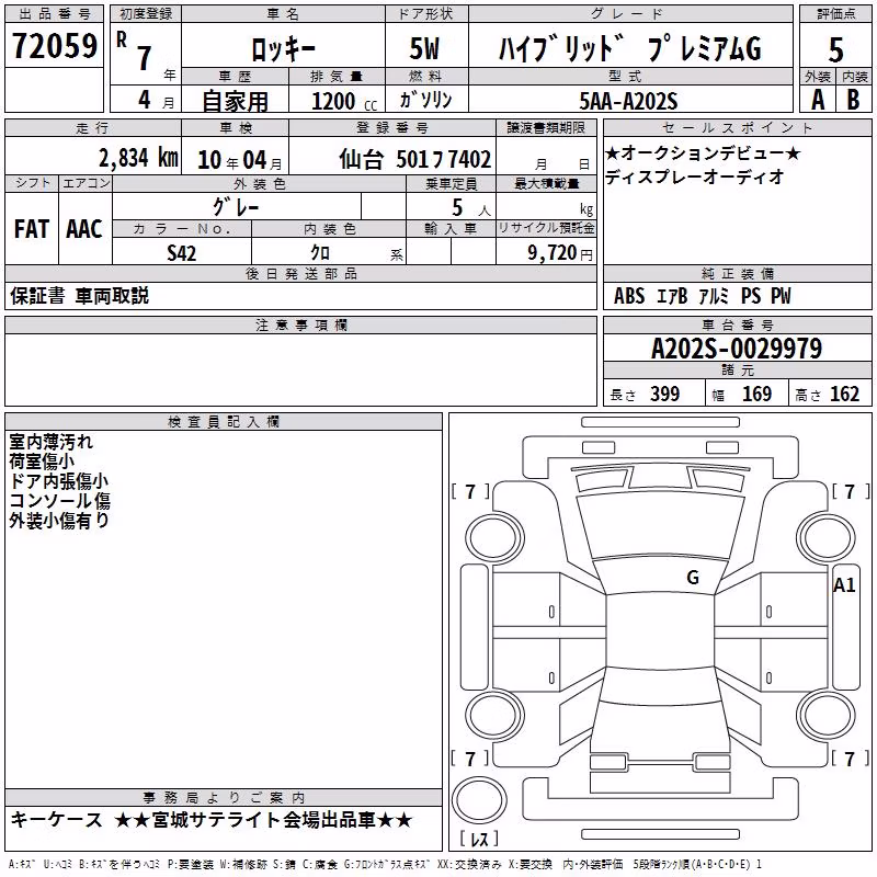 DAIHATSU ROCKY