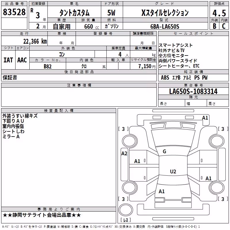 DAIHATSU TANTO
