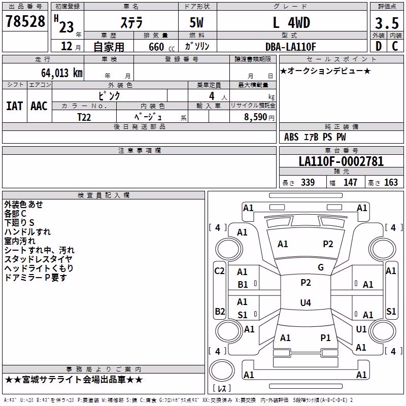 SUBARU STELLA