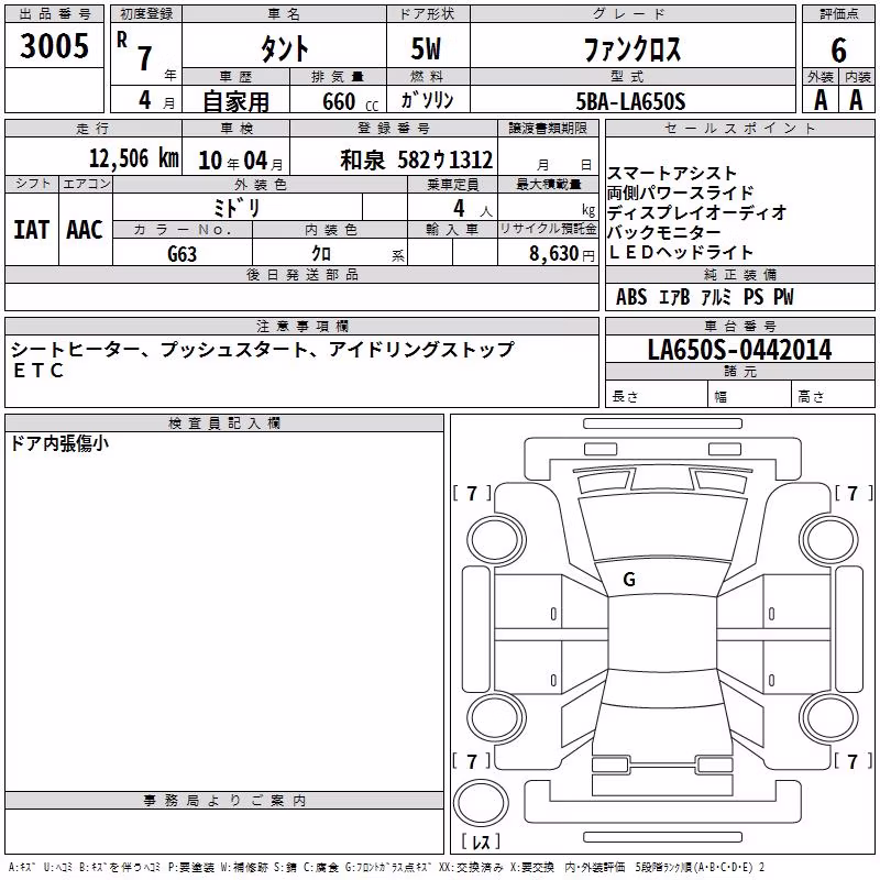 DAIHATSU TANTO