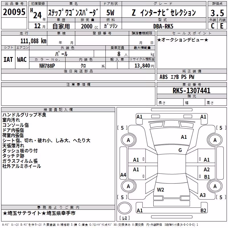 HONDA STEPWGN