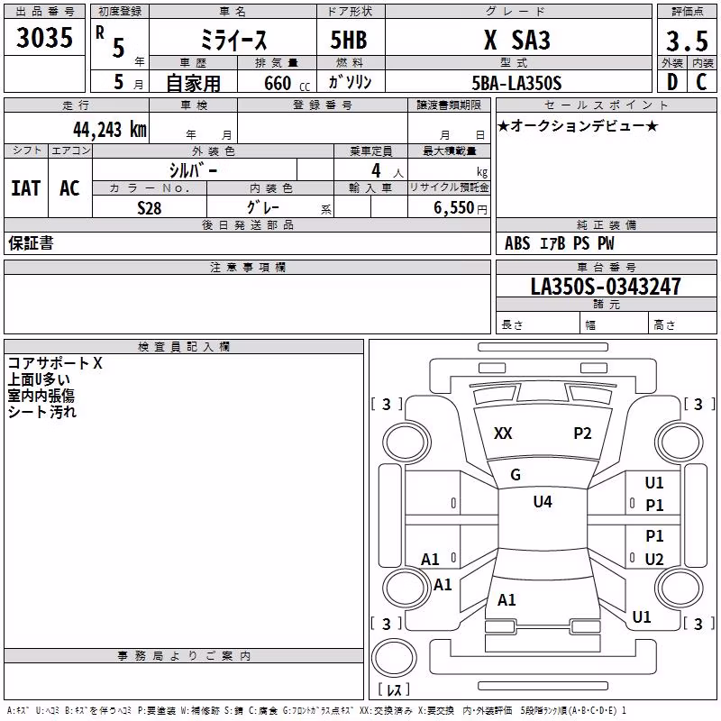 DAIHATSU MIRA E:S