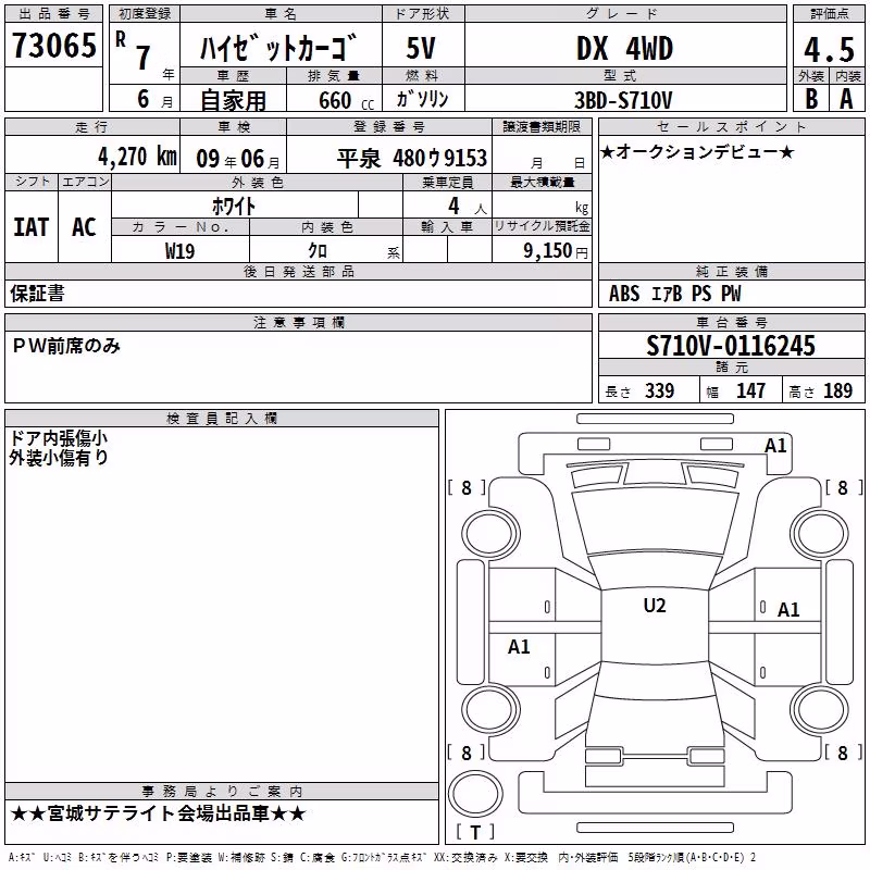 DAIHATSU ATRAI