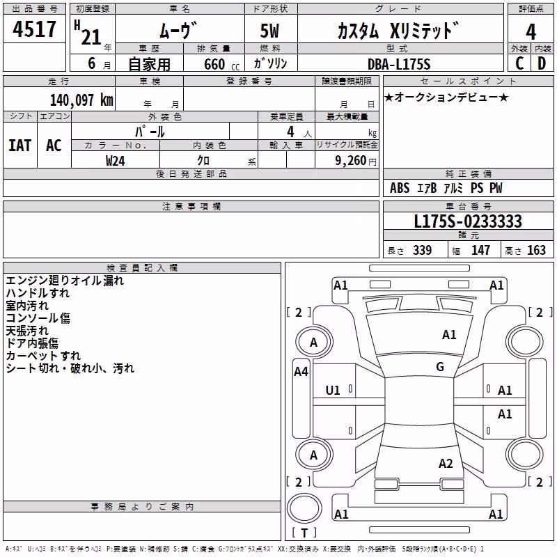 DAIHATSU MOVE