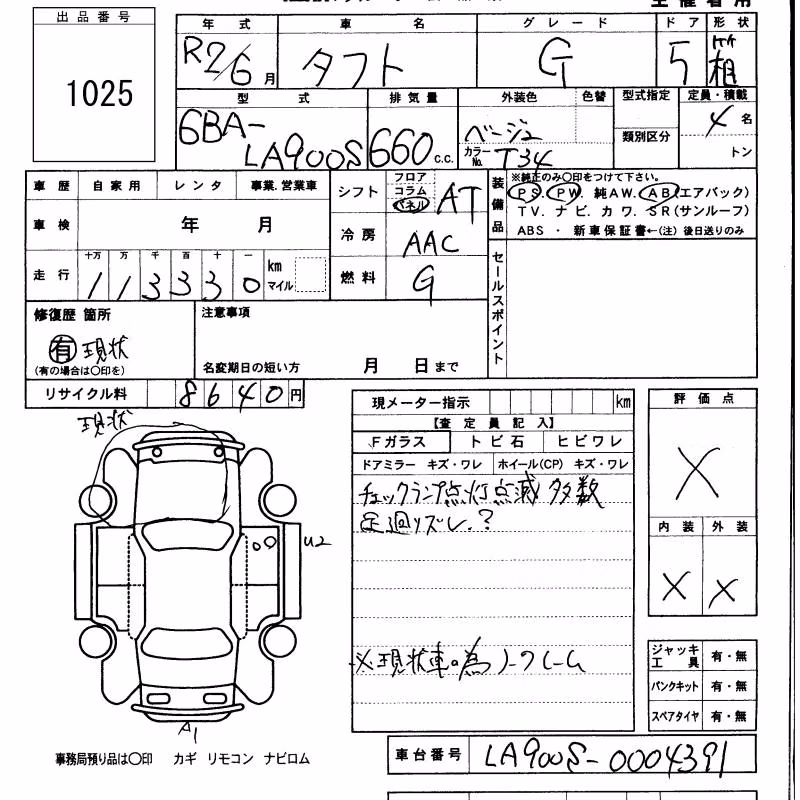 DAIHATSU TAFT