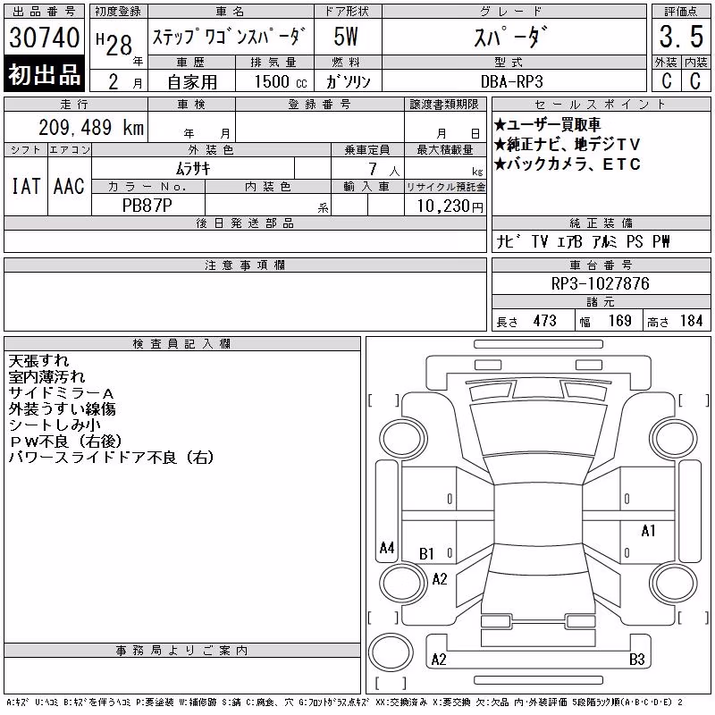 HONDA STEPWGN