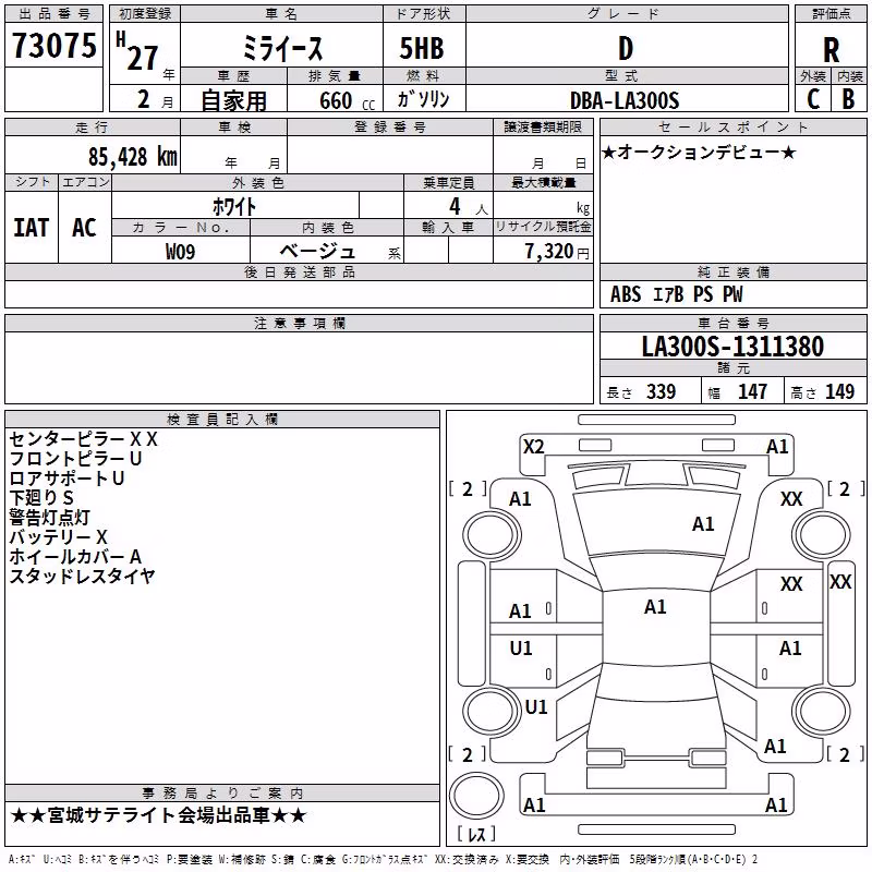 DAIHATSU MIRA E:S