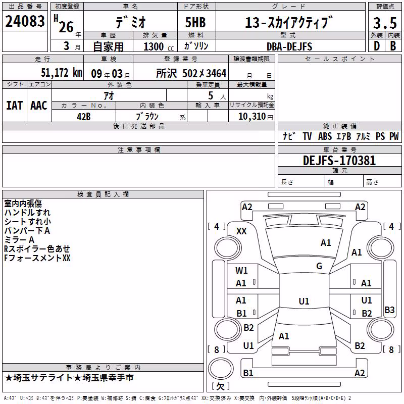 MAZDA DEMIO