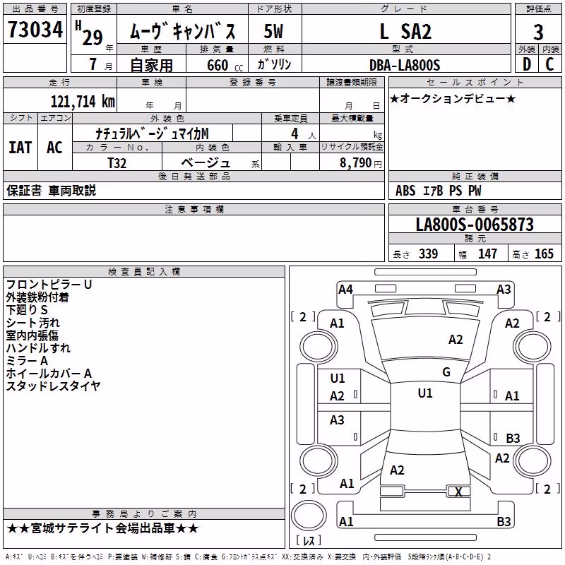 DAIHATSU MOVE CANBUS