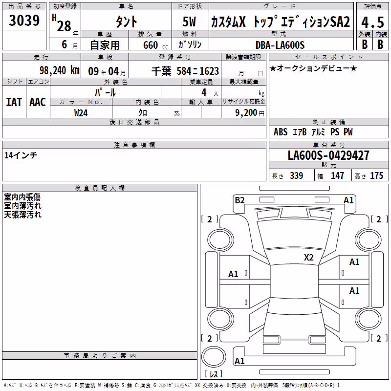 DAIHATSU TANTO