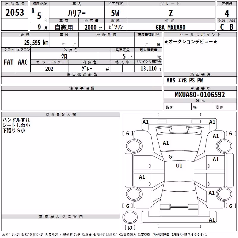 TOYOTA HARRIER