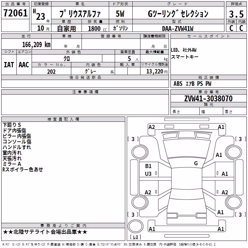 TOYOTA PRIUS ALPHA