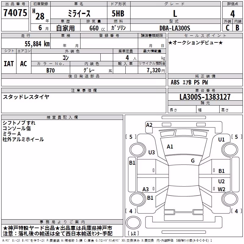 DAIHATSU MIRA E:S
