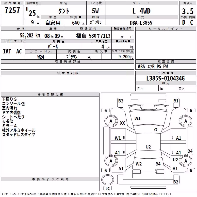 DAIHATSU TANTO
