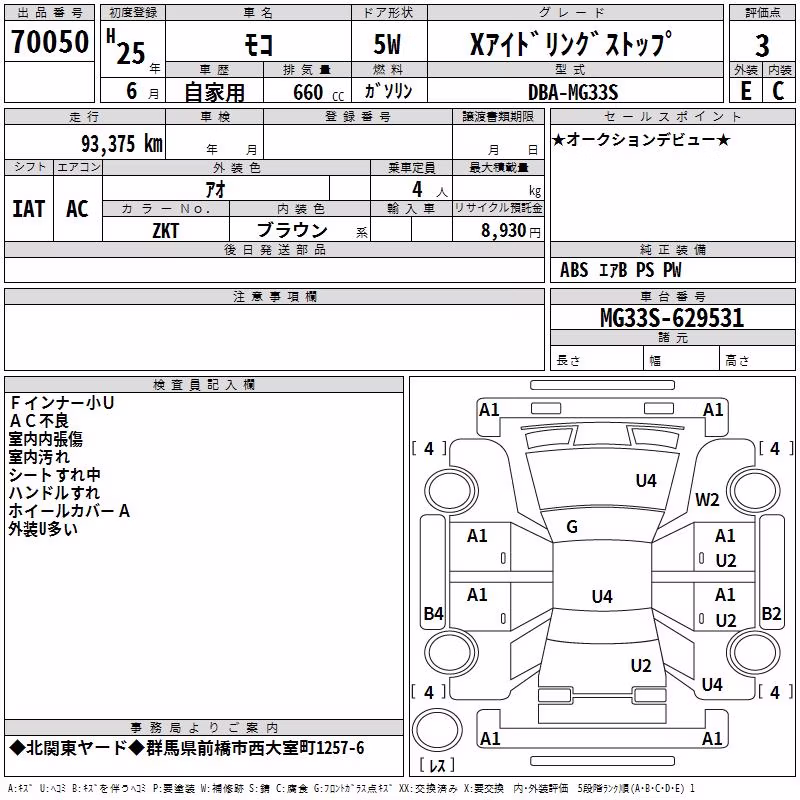 NISSAN MOCO