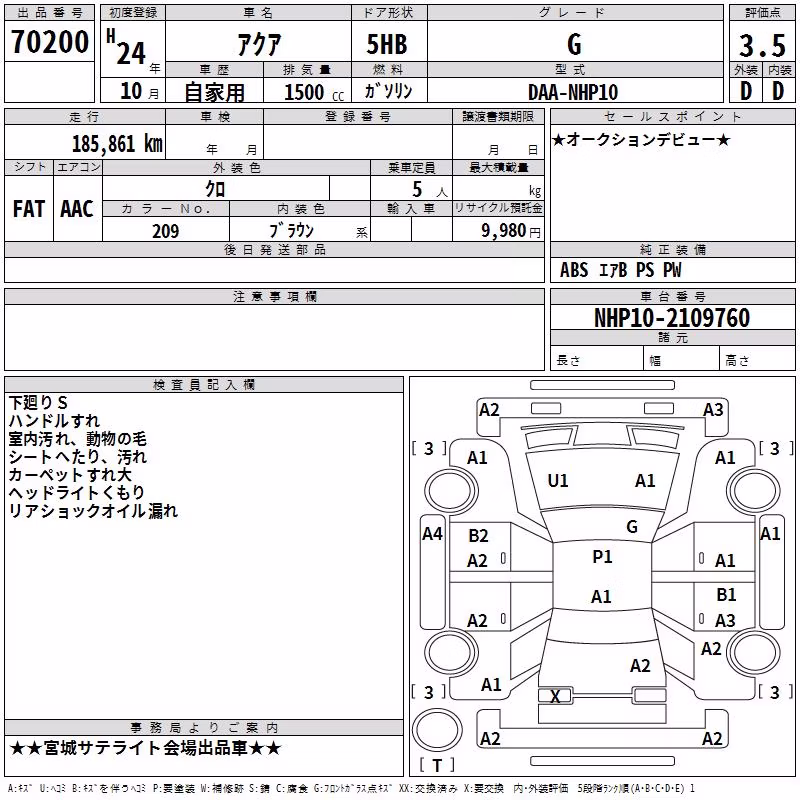 TOYOTA AQUA