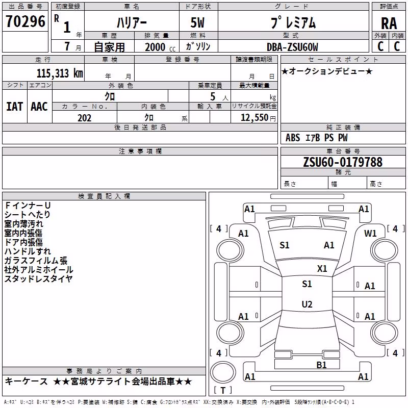 TOYOTA HARRIER