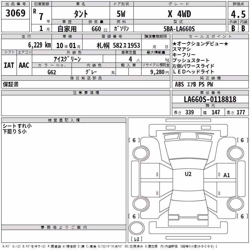 DAIHATSU TANTO