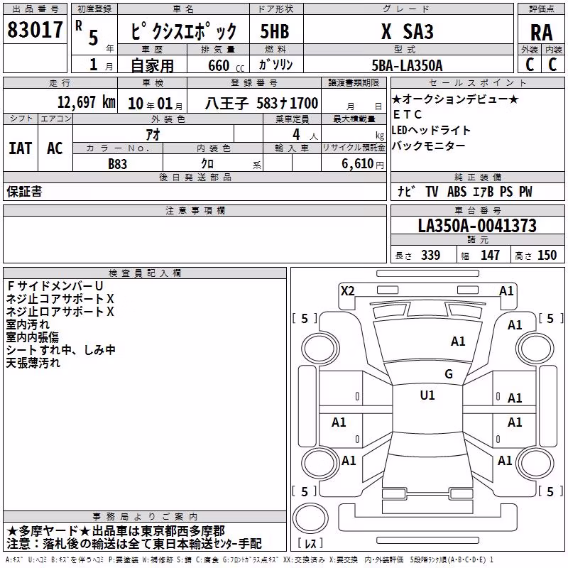 TOYOTA PIXIS EPOCH