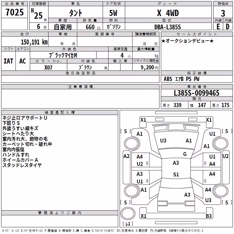 DAIHATSU TANTO