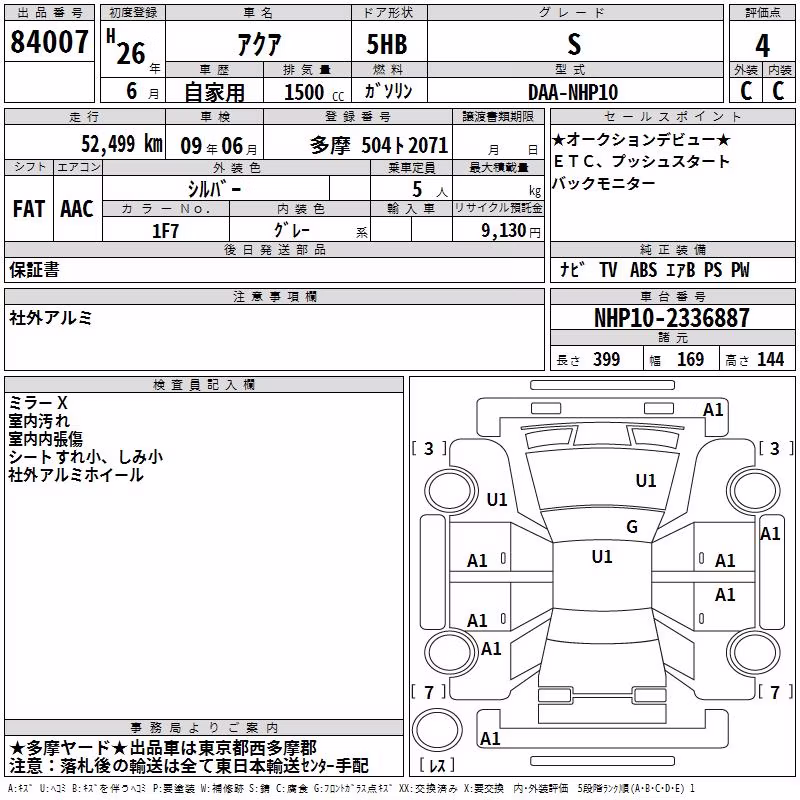 TOYOTA AQUA