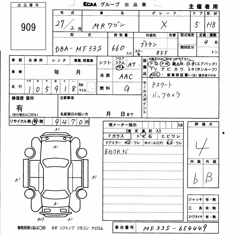 SUZUKI MR WAGON