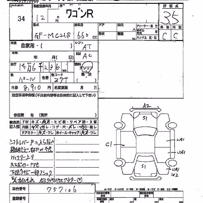 SUZUKI WAGON R