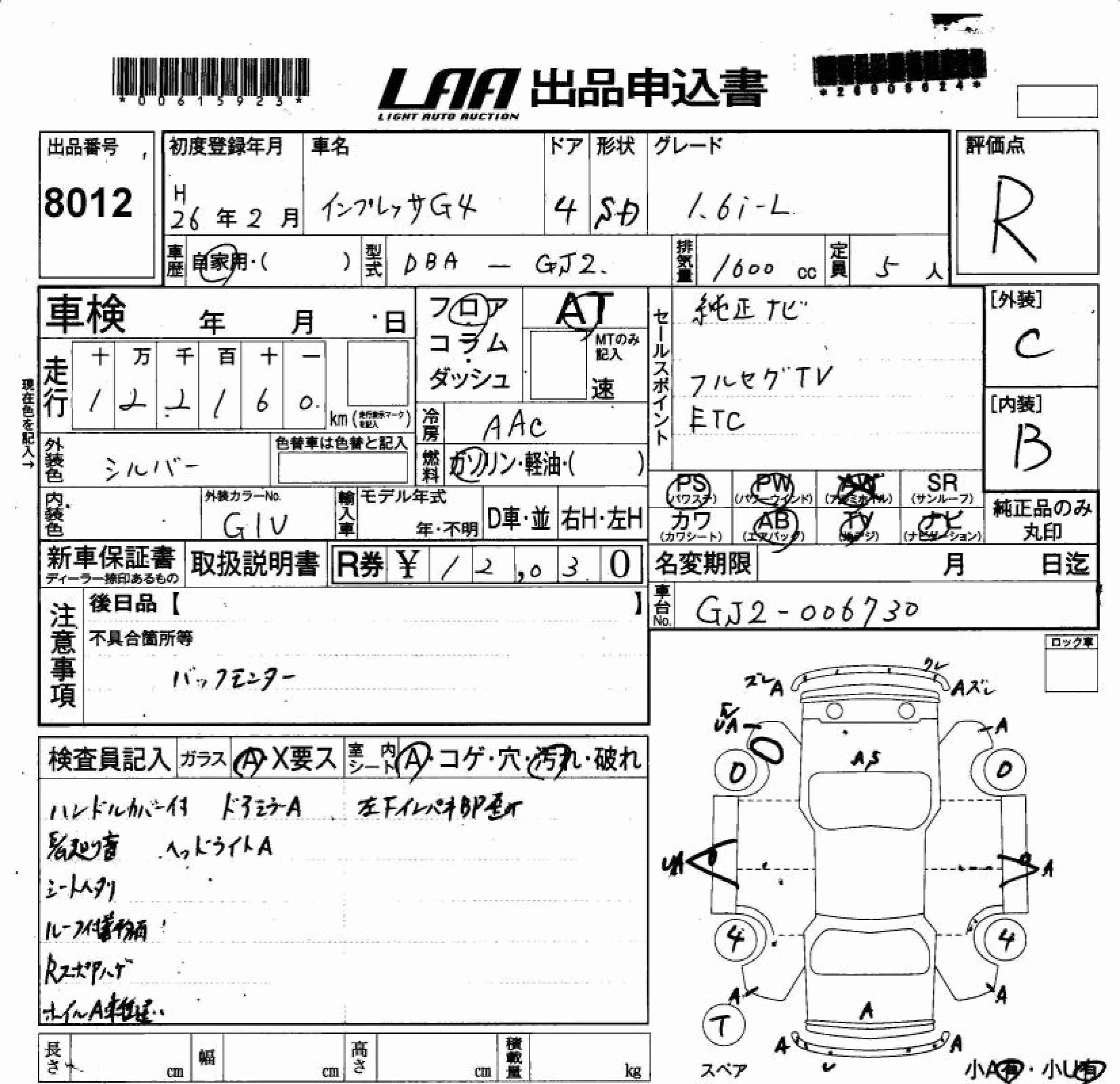 SUBARU IMPREZA