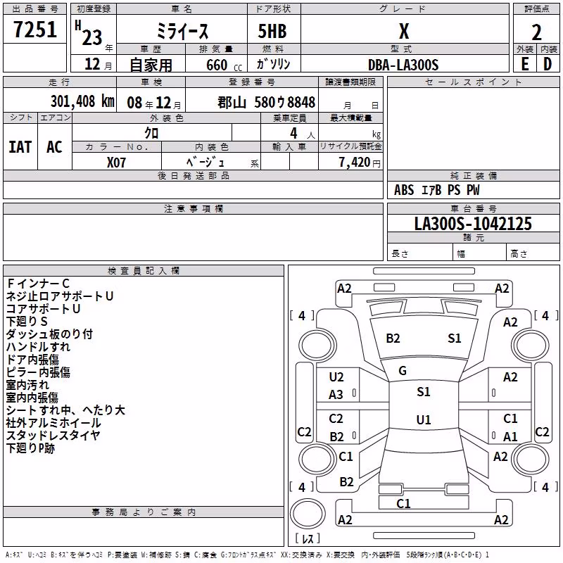 DAIHATSU MIRA E:S