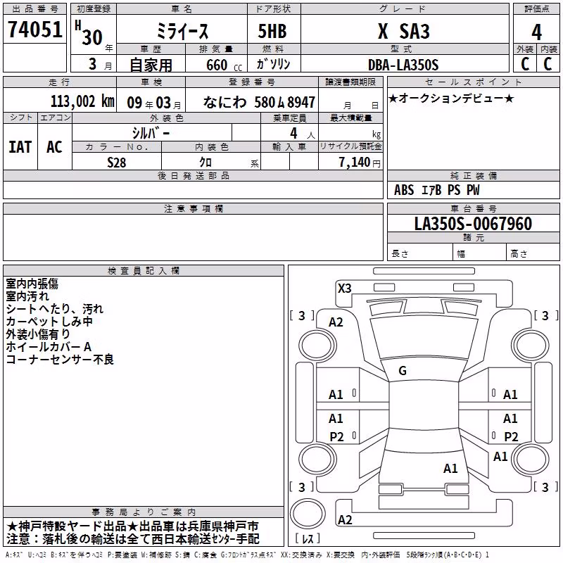 DAIHATSU MIRA E:S