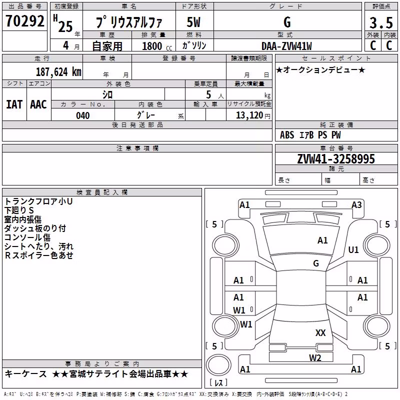 TOYOTA PRIUS ALPHA