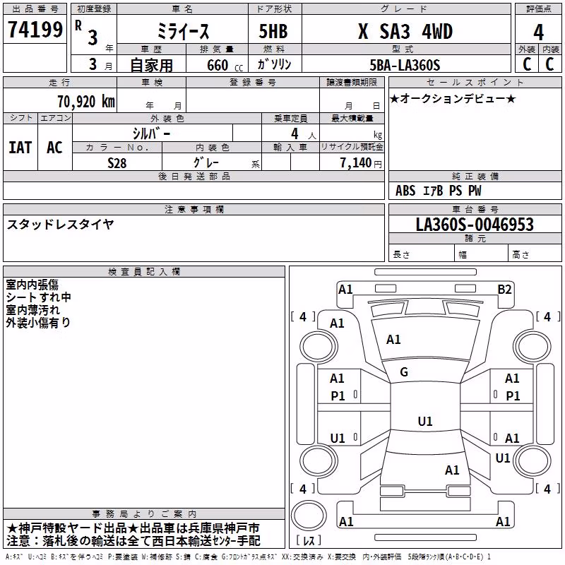DAIHATSU MIRA E:S