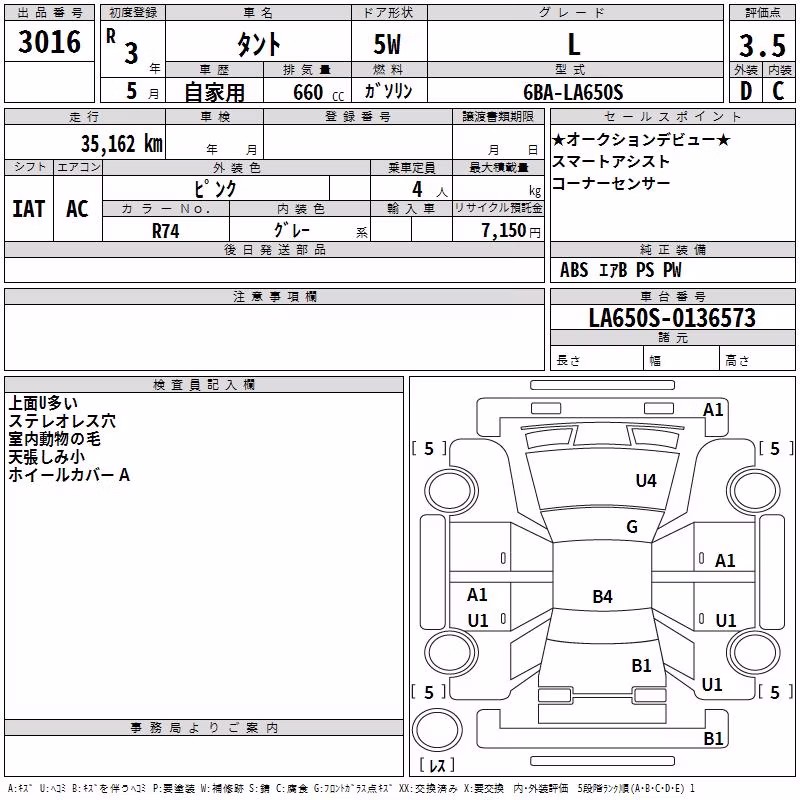 DAIHATSU TANTO