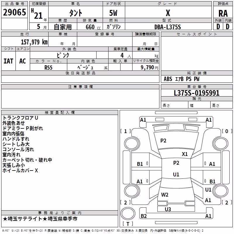DAIHATSU TANTO