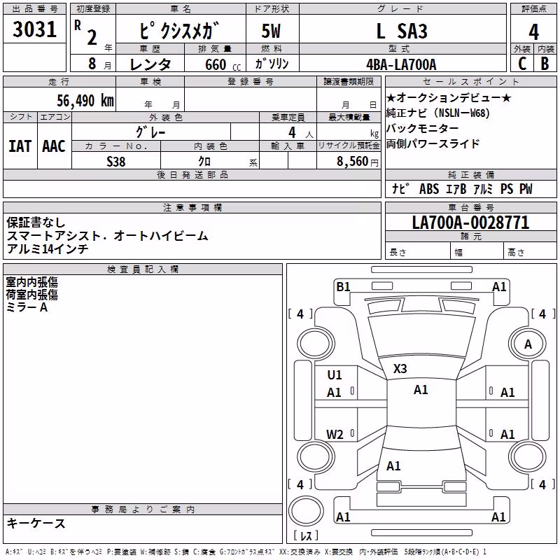 TOYOTA PIXIS MEGA