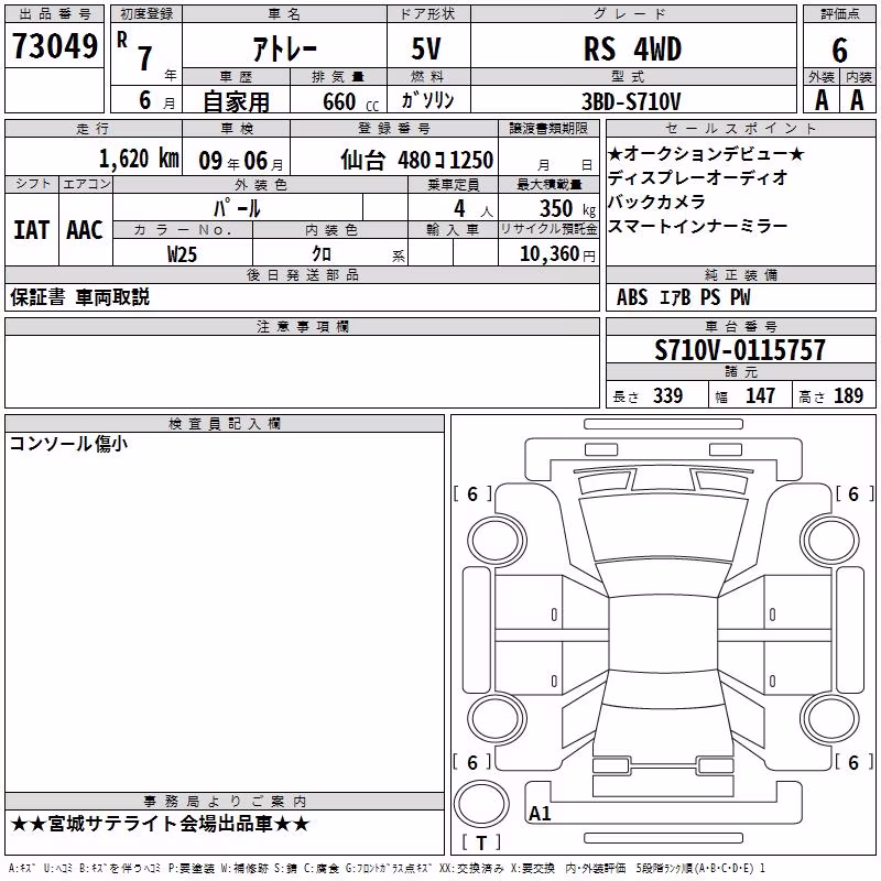 DAIHATSU ATRAI