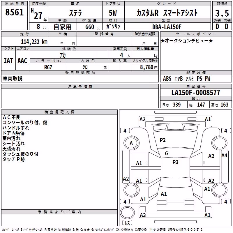 SUBARU STELLA