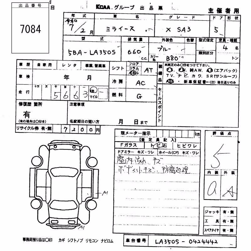 DAIHATSU MIRA E:S