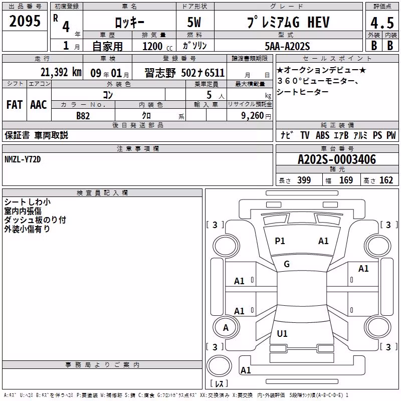 DAIHATSU ROCKY