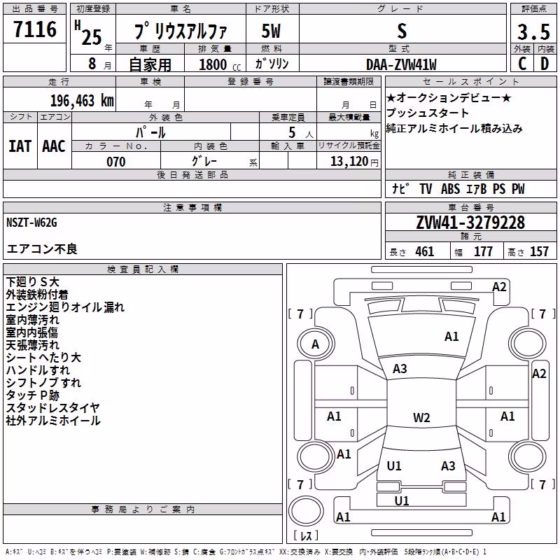 TOYOTA PRIUS ALPHA