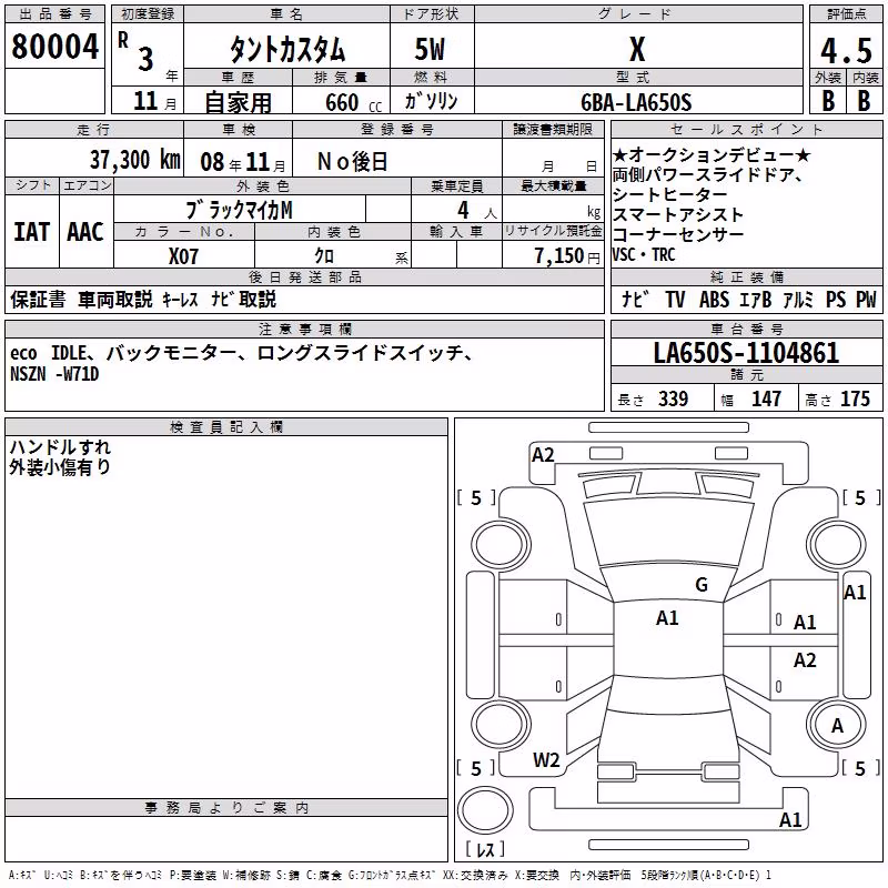 DAIHATSU TANTO
