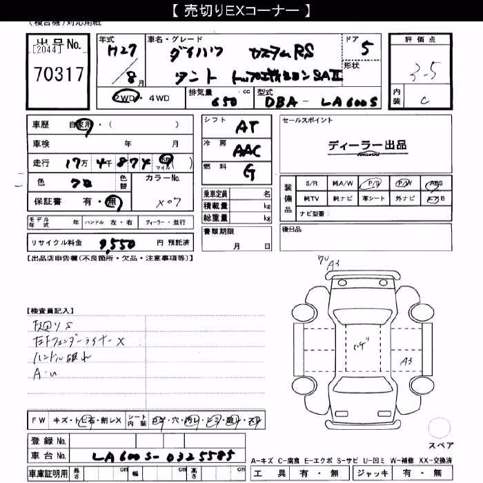 DAIHATSU TANTO