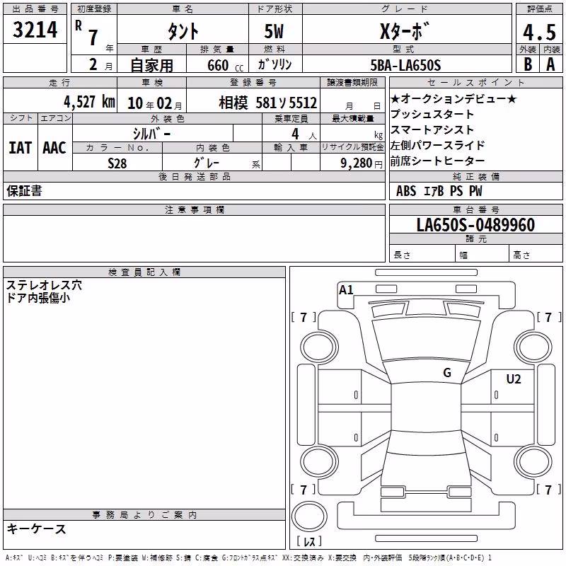 DAIHATSU TANTO