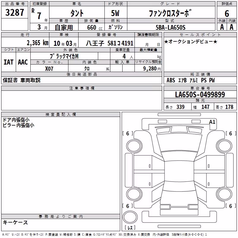 DAIHATSU TANTO